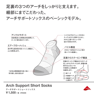 C3fitシースリーフィットアーチサポートショートソックスランニングソックススポーツソックス靴下メンズ男性用レディース女性用男女兼用3F93356【1足までメール便OK】