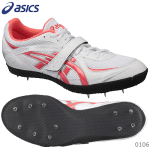 【5%OFFクーポン★店内全品対象★6/22[水]20時〜4時間】送料無料 asics アシックス 陸上スパイク 走高跳　槍投げ用スパイクシューズ タイガーパウ JAPAN ARCH タイガーパウジャパンアーチ オールウェザー/土助走路兼用 TFP338【槍投げ/ 走高跳】