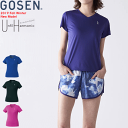 GOSEN ゴーセン バドミントンウェア ゲームシャツ ユニホーム 半袖シャツ T1965 レディース 女性用【1枚までメール便OK】