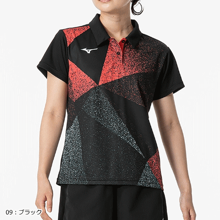 MIZUNO ミズノ ゲームシャツ 半袖ポロシャツ ユニホーム レディース 女性用 62JAB223 【1枚までメール便OK】