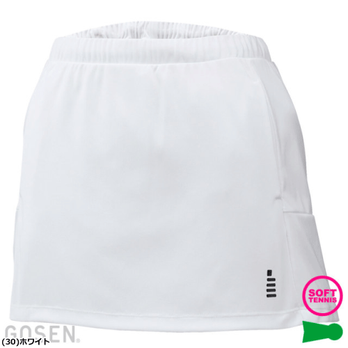 GOSEN ゴーセン バドミントン ウェア スカート（インナースパッツ付き） スコート S1601 レディース 女性用【1枚までメール便OK】 3