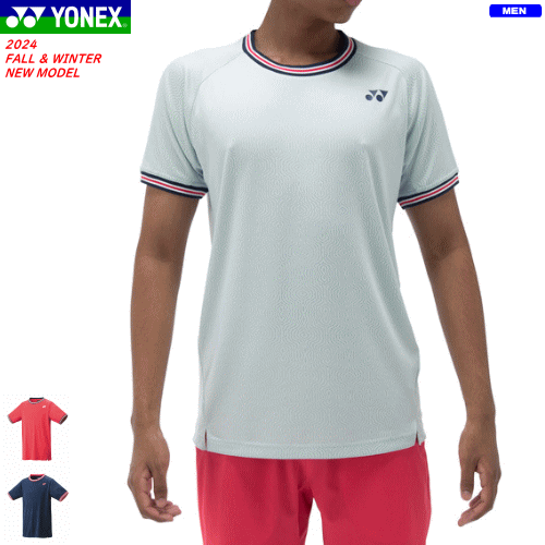 【10％OFFクーポン配布中】YONEX ヨネックス ゲームシャツ（フィットスタイル） ユニホーム 半袖シャツ 10578 メンズ 男性用 【1枚までメール便OK】