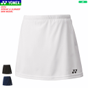 YONEX ヨネックス ウエア ■サイズ： J120,J130,J140 ■カラー： (007)ブラック (011)ホワイト (019)ネイビーブルー ■素材： 身頃:ポリエステル100％ インナースパッツ:ポリエステル80％、ポリウレタン20％ ■機能： ベリークール、再生ポリエステル、UVカット、吸汗速乾、ストレッチ、制電 ■サイズチャート ※サイズ/脇丈(cm) /股下(cm)/ウエスト（最小/最大）(cm) J120　/　27.5　/　49/70　/　83/61 J130　/　29　/　50/71　/　84/62 J140　/　30.5　/　51/72　/　85/63 ※当店とメーカーの在庫を合わせた数を表示しておりますので、 稀に欠品する場合もございます。 ※配送方法の注意事項 メール便・宅配便について