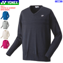 YONEX ヨネックス バドミントン ウェア セーター 30075 ユニセックス 男女兼用