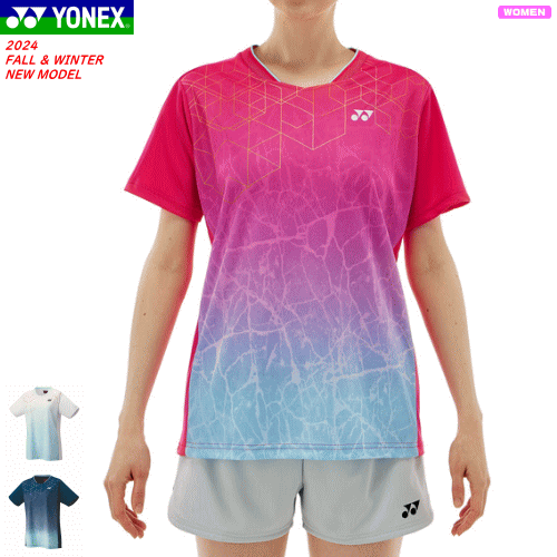 【10％OFFクーポン配布中】YONEX ヨネックス ゲームシャツ（レギュラー） ユニホーム 半袖シャツ 20814..