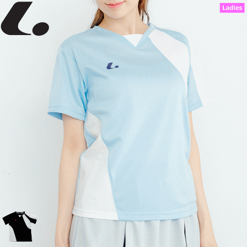 LUCENT ルーセント ソフトテニスウェア ■サイズ： M,L,O,XO ■カラー： XLH2657 ライトブルー XLH2659 ブラック ■機能素材： 吸汗速乾・UVカット ■他素材： ポリエステル100％ ■原産国：ベトナム製 ※当店とメーカーの在庫を合わせた数を表示しておりますので、 稀に欠品する場合もございます。 ※配送方法の注意事項 メール便・宅配便について