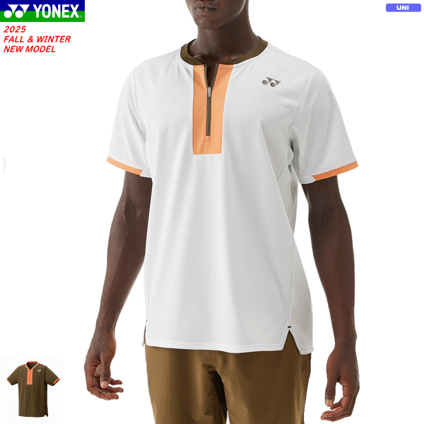 YONEX ヨネックス ゲームシャツ ユニホーム 半袖シャツ 10626 ユニセックス 男女兼用【1枚までメール便..
