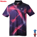 Nittaku ニッタク 卓球 ユニフォーム シャツ ウェア ブレクルシャツ メンズ 男性用 レディース 女性用 NW-2210【1枚までメール便OK】