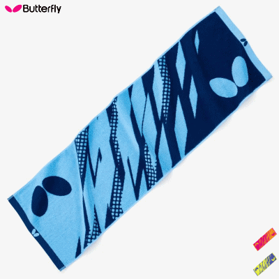 【全品対象5%OFFクーポン★3/5 20時～4時間】Butterfly バタフライ アトミス スポーツタオル 卓球 77250