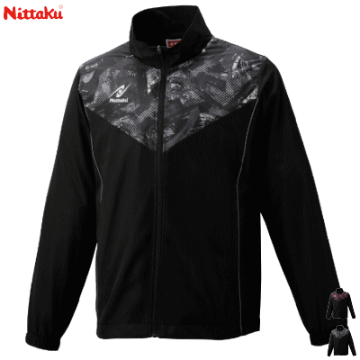 【10%OFFクーポン配布中】Nittaku ニッタク 卓球 トレーニングウェア ウォームアップジャケット SVライトウォーマーシャツ メンズ 男性用 レディー...