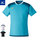 MIZUNO ミズノ バドミントン ウェア ゲームシャツ 半袖シャツ ユニホーム ユニセックス 男女兼用 72MA1020 【1枚までメール便OK】