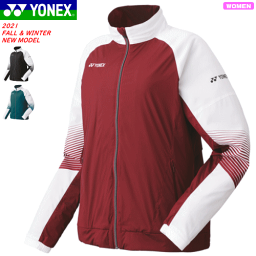 YONEX ヨネックス バドミントン ウェア 裏地付ウィンドウォーマーシャツ（フィットスタイル）アウター 78067 レディース 女性用