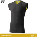 YONEX ヨネックス STB インナーウェア アンダーウエア PRO MODEL プロモデル ノースリーブシャツ ユニセックス 男女兼用 STBP1019