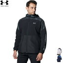 UNDER ARMOUR アンダーアーマー トレーニングウェア ウォームアップ ジャケット UAトリコット ラインド ウーブン ジャケット メンズ 男性用 レディース 女性用 1381348