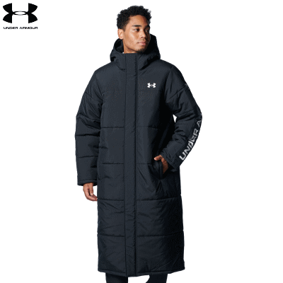 【10％OFFクーポン配布中】ベンチコート ロングコート 中綿コート UNDER ARMOUR アンダーアーマー メン..