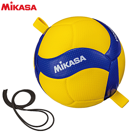 ミカサ トレーニング用 バレーボール 4号球 練習球 ひも付きトレーニングボール V400W-AT-TR