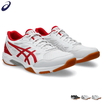 未使用】asics バレーボールシューズ ゲルロケット10 白黒金