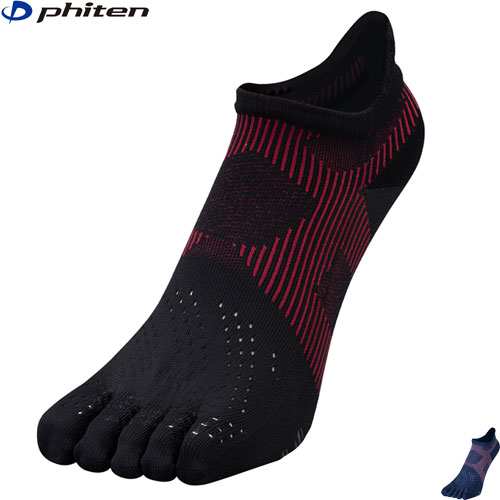 Phiten ファイテン ソックス ランニング 足王 レーサー 5本指 靴下 Phiten ファイテン ソックス ランニング 足王 レーサー 5本指 靴下