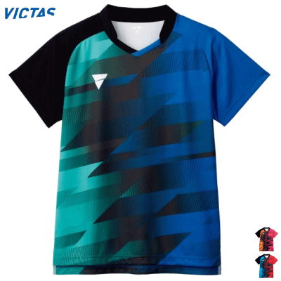 【10%OFFクーポン配布中】VICTAS ヴィクタス 卓球 ゲームシャツ ユニフォーム V-GS400 メンズ 男性用 レディース 女性用 512401【1枚...