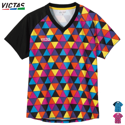 VICTAS PLAY BN^X 싅 Jt gCAO fBXQ[Vc jtH[ COLORFUL TRIANGLE LGS fB[X p 612104y1܂Ń[OKz