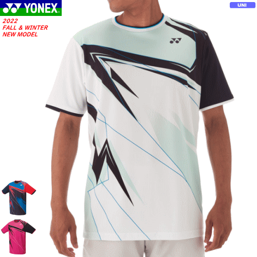 YONEX ヨネックス ゲームシャツ バドミントン ウェア ユニホーム 半袖シャツ 10475 ユニセックス 男女兼用 【1枚までメール便OK】