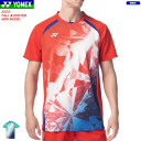 YONEX ヨネックス ウエア ■サイズ： SS,S,M,L,O,XO ■シルエット：US1 ■カラー： (048)ウォーターグリーン (496)サンセットレッド ■素材： ポリエステル100％ ■機能： ベリークールドライ、再生ポリエステル、エアリリース、 UVカット、吸汗速乾、ストレッチ、制電 ■サイズ感 サイズ/身丈(cm)/胸囲(cm)/裾周り(cm) SS　/　63　/　92　/　88 S　/　65　/　96　/　92 M　/　67　/　100　/　96 L　/　69　/　104　/　100 O　/　71　/　108　/　104 XO　/　73　/　112　/　108 ※当店とメーカーの在庫を合わせた数を表示しておりますので、 稀に欠品する場合もございます。 ※配送方法の注意事項 メール便・宅配便について