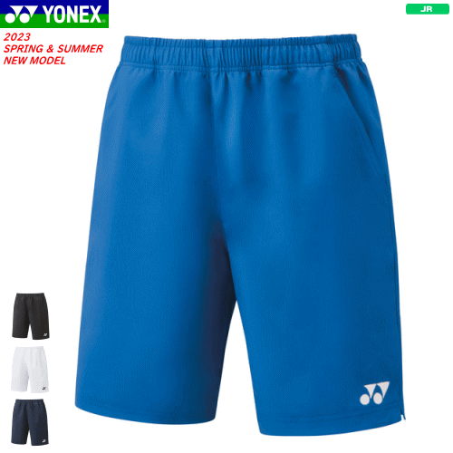 YONEX ヨネックス ウエア ■サイズ： J120,J130,J140 ■カラー： (007)ブラック (011)ホワイト (019)ネイビーブルー (786)ブラストブルー ■素材： ポリエステル100% ■機能： ベリークール、UVカット、吸汗速乾、ストレッチ、制電、透け防止 ■サイズチャート ※サイズ/脇丈(cm)/股下(cm)/ウエスト（最小/最大）(cm)/ヒップ(cm) J120　/　39　/　19　/　46/74　/　86 J130　/　40　/　19.5　/　49/79　/　92 J140　/　41　/　20　/　52/84　/　98 ※当店とメーカーの在庫を合わせた数を表示しておりますので、 稀に欠品する場合もございます。 ※配送方法の注意事項 メール便・宅配便について