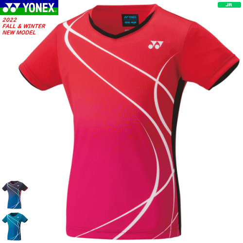 YONEX ヨネックス ゲームシャツ バドミントン ウェア ユニホーム 半袖シャツ 20671J ジュニア 子供用 ガールズ 女の子用 【1枚までメール便OK】