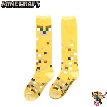 【500円クーポン】 045 MINECRAFT マインクラフト グッズ マイクラ Knee Highs ヤマネコ & 生魚【2 Pack/1set】 靴下 くつした ゲーム スイッチ PS4