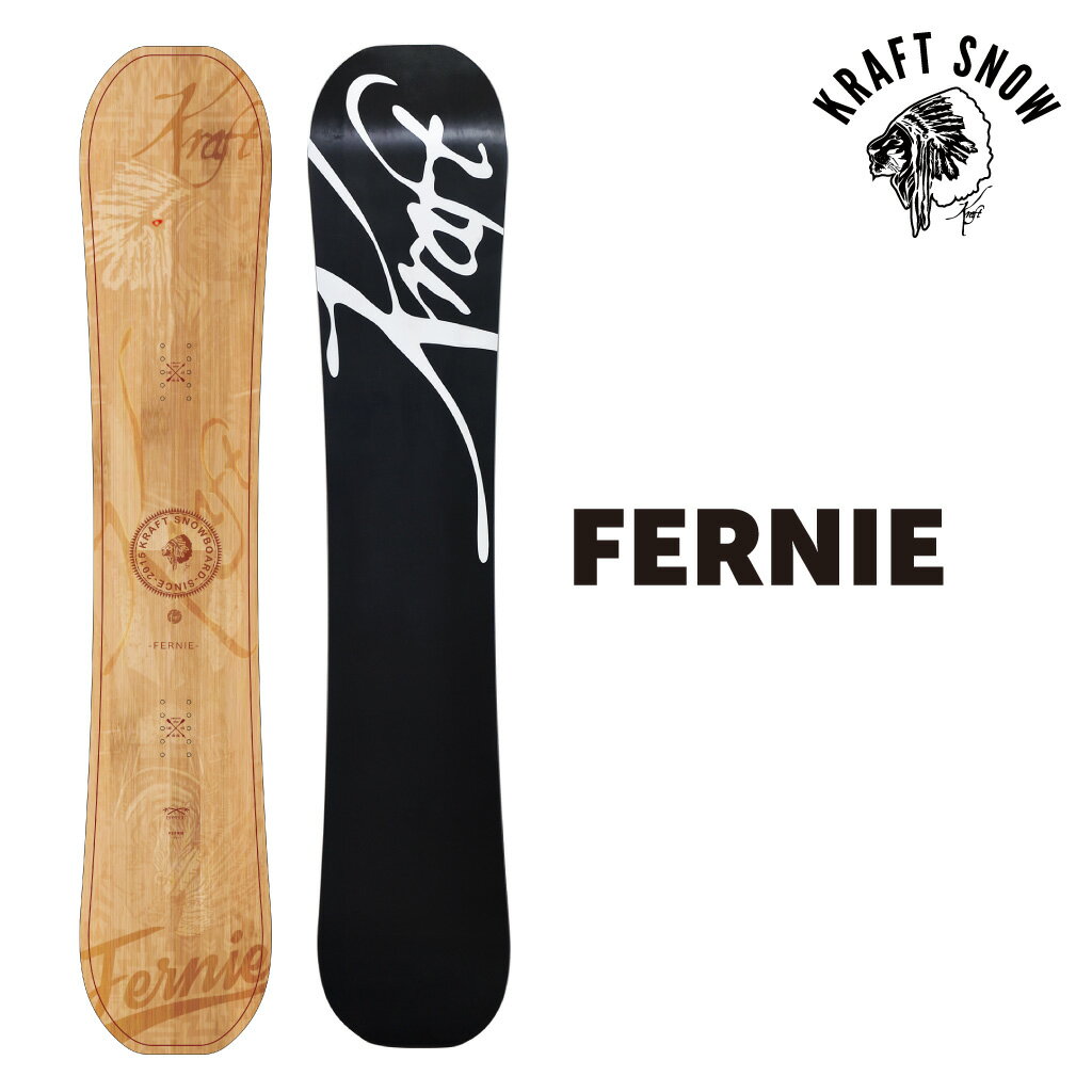 KRAFT FERNIE Ntg t@[j[ 23-24 Y fB[X S \tgtbNX 炩 Camber Lo[ t[X^C Og p[N y uh Xm{[ snowboard gh