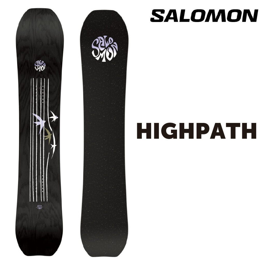 SALOMON HIGHPATH T nCpX 23-24 fB[X S \tgtbNX 炩 Hybrid Camber nCubhLo[ t[X^C Og p[N y uh Xm{ snowboard