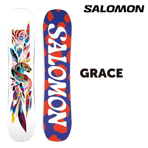 SALOMON GRACE サロモン グレイス 23-24 子供 キッズ ジュニア 初心者 ソフトフレックス やわらかい Camber キャンバー フリースタイル グラトリ パーク 軽量 ブランド スノボ snowboard