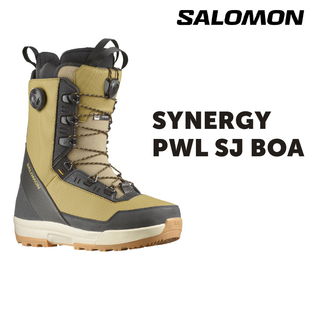 SALOMON SYNERGY PWL SJ BOA T ViW[{A BOA {A 23-24 \tgtbNX t[X^C Og y x[W F Xm{ snowboard boots