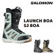 SALOMON LAUNCH BOA SJ T [`{A {A Xm[{[h u[c Y 23-24 S \tgtbNX Og y {Ki Xm{ sno...