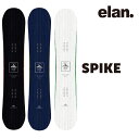 ELAN SPIKE エラン スパイク 23-24 メンズ レディース 初心者 ソフトフレックス やわらかい Hybrid Camber ハイブリッド キャンバー フリースタイル グラトリ パーク 軽量 ブランド スノボー s…