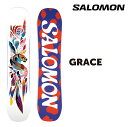 2025 Newモデル SALOMON GRACE サロモン グレイス 子供 キッズ ジュニア 初心者 ソフトフレックス やわらかい Camber キャンバー ...