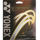 ヨネックス　YONEX　V-スパーク (モノ シンイトポリ) 1.25　ソフトテニス　ガット　SGVS-101