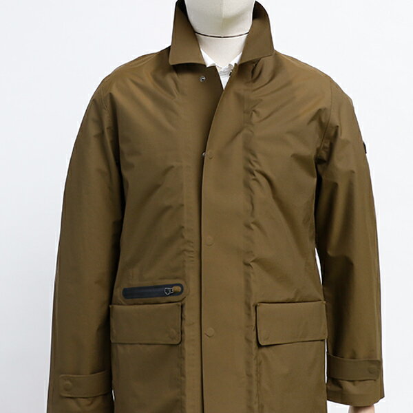 AIGLE/エーグル 中綿 ライナー付き 透湿 防水 ステンカラー コート ZBH037J-057 メンズ カーキ ベージュ アウター ブルゾン コート アウトドア 防寒 冬 ダウン AIGLE/エーグル 中綿 ライナー付き 透湿 防水 ステンカラー コート ZBH037J-057 メンズ カーキ ベージュ アウター ブルゾン コート アウトドア 防寒 冬 ダウン
