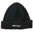 マーモット Marmot Short Knit Watch 帽子 ニットキャップ TSFUE211-BLK