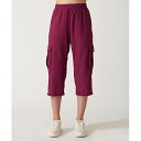 ジーフィット G-FIT カーゴカプリパンツ フィットネス・ヨガ レディースウェア GF-N306PP-WR