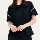 エーグル AIGLE 接触冷感 ボートネックTシャツ (レディース) 半袖 ZTFAT56-005