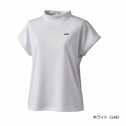 プリンス Prince ゲームシャツ 吸汗速乾・UPF50+（ライトスムース素材） 半袖 テニス レディース WF4081-146