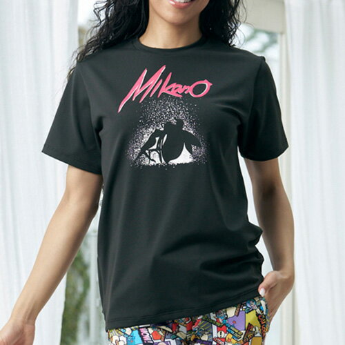 ミカノ MIKANO Tシャツ 半袖 フィットネス レディース 67765D-BL ミカノ MIKANO Tシャツ 半袖 フィットネス レディース 67765D-BL