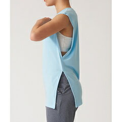 ジーフィット G-FIT スリーブレストップ フィットネス・ヨガ レディースウェア GA-C662TT-LBL