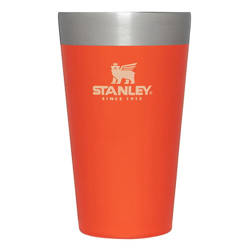 樂天商城 - スタンレー STANLEY スタッキング真空パイント 0.47L オレンジ アウトドア レジャー グラス 1002282380
