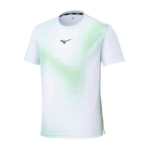 Men'S Wear - ミズノ MIZUNO ドライエアロフローゲームシャツ Tシャツ 半袖 テニス ユニセックス 62JAC000-01