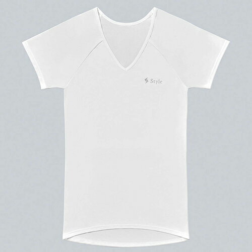 【取り寄せ品】エムティ—ジ— MTG Style BX Innerwear ホワイト M(メンズ) VネックT 半袖 健康 姿勢ケア Y...