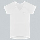 【取り寄せ品】エムティ-ジ- MTG Style BX Innerwear ホワイト L(メンズ) VネックT 半袖 健康 姿勢ケア YS-BR-02C-L