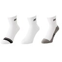 ヨネックス YONEX MEN アンクルソックス (3足組) テニス ソックス 19234Y-080