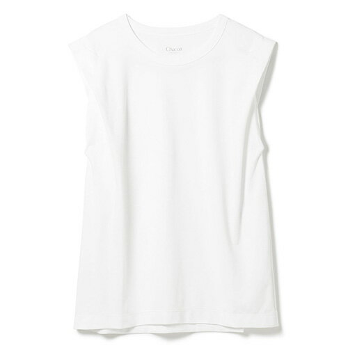 チャコット・バランス Chacott BALANCE HandsomeCotton ノースリーブTシャツ ヨガ ウィメンズ 256210-8520-55-000
